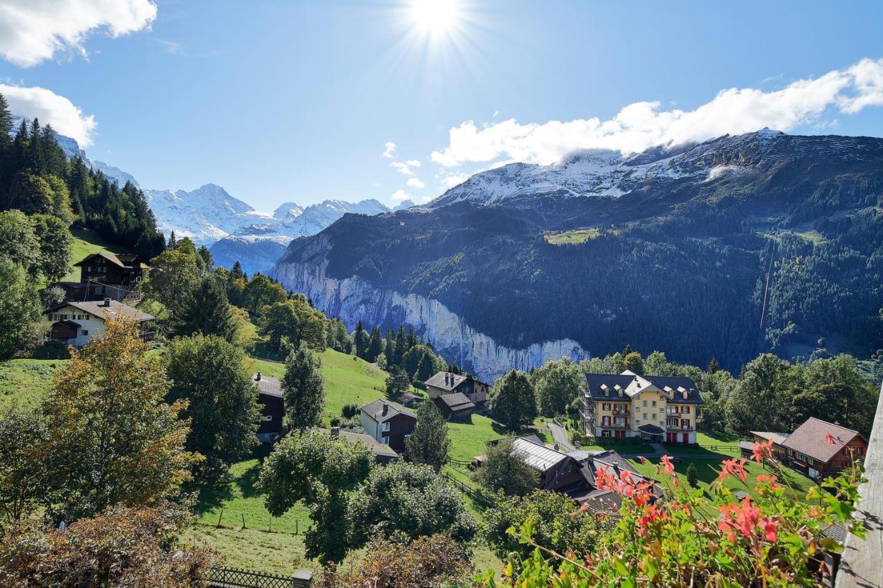 Hotel Alpenrose Wengen - A Family Affair Since 1881 Exterior foto